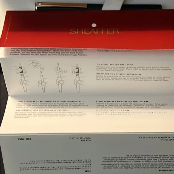 Sheaffer Fountain Pen & Organic Studios Ink. - Picture 10 of 15